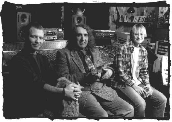 Winston Damon L and Pink Bob R with the legendary Tiny Tim 1993